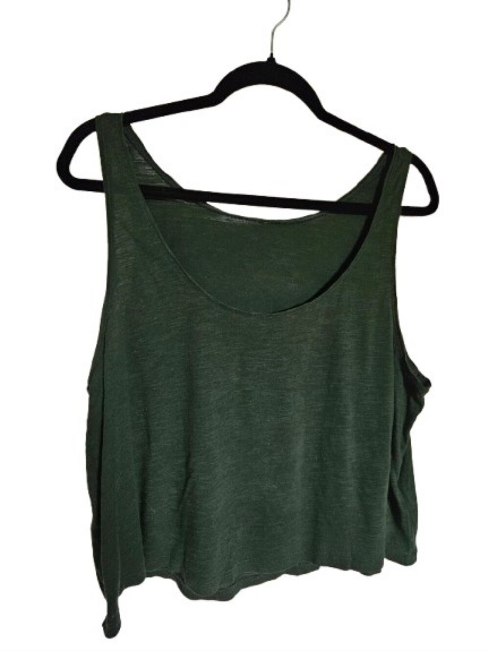 H&M cropped wide tank top